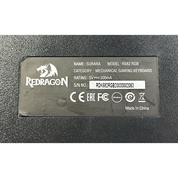 Redragon Surara K582 RGB Full-size Wired Mechanical Gaming Keyboard Tested - Picture 7 of 8